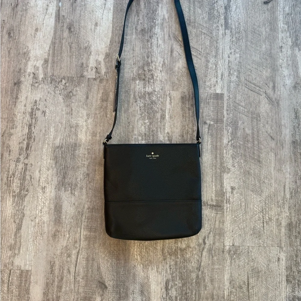 Kate Spade Southport Ave Cora Crossbody Black Bag w/Adjustable Strap NWT